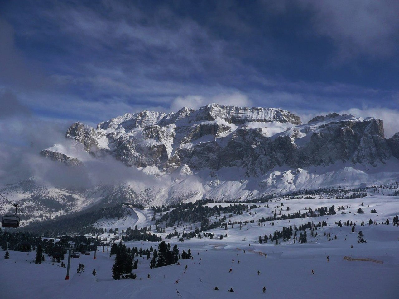 Горнолыжный курорт Castle Mountain