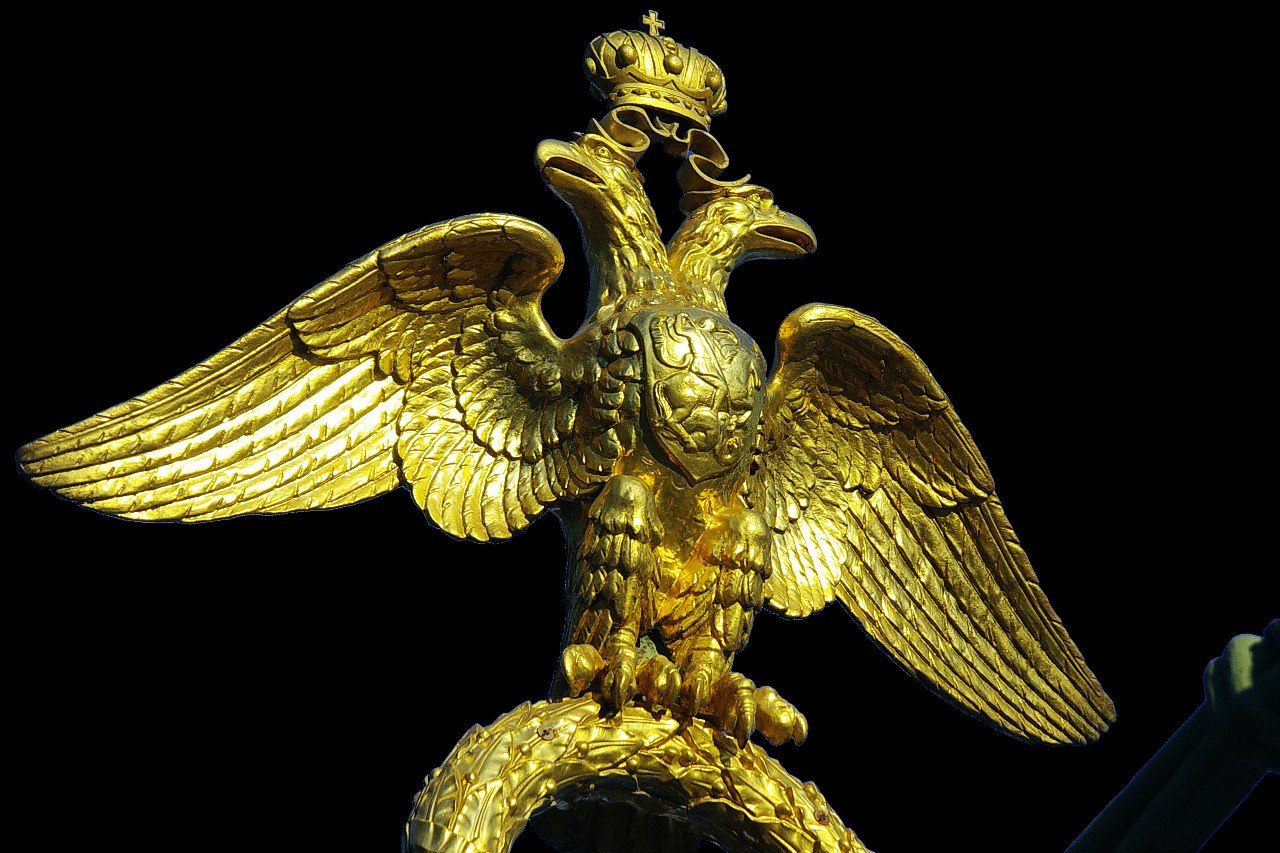 Имперский двуглавый Орел золотой